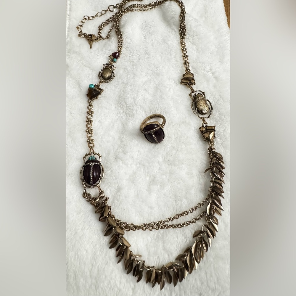 Chloe + Isabel Necklace and ring (size 7) - Picture 3 of 6